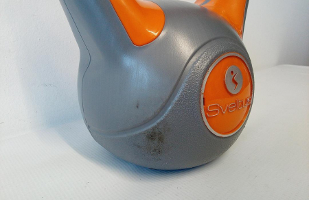 Greutate Kettlebell Sveltus, 8kg, portocaliu [2]