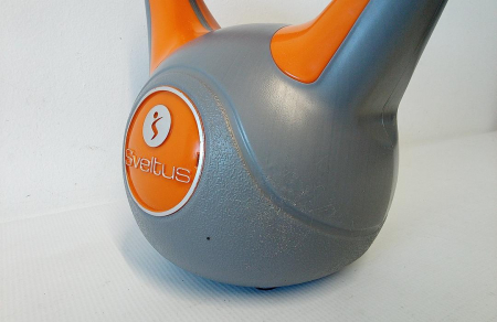 Greutate Kettlebell Sveltus, 8kg, portocaliu [3]