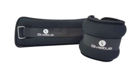 Accesorii Fitness - Greutati pentru glezne si incheieturi Sveltus 500 g (pereche)