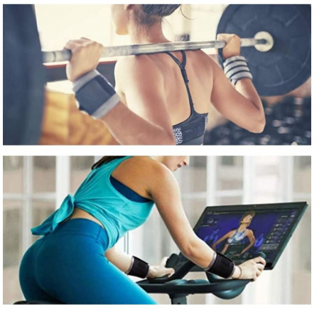 Greutăți pentru încheietura mâinii/glezne FFitnes (2 x 0,5 kg) cu cureaua reglabilă [5]