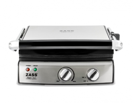 Grill electric Zass Grill & Panini Chef ZPG 02, Putere 2000W, placi 29×23 cm [1]