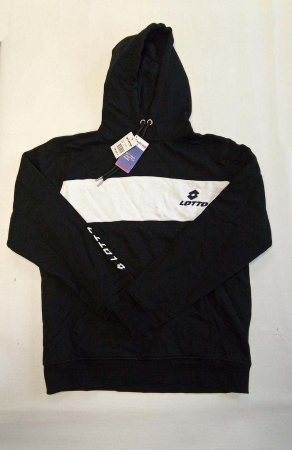 Hanorac cu glugă pentru bărbați Lotto LT1229, negru, L [1]