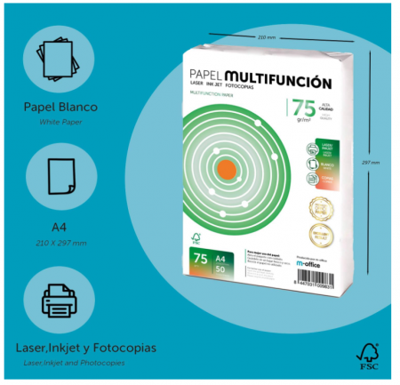 Hartie M-office A4 75g 50 coli [2]
