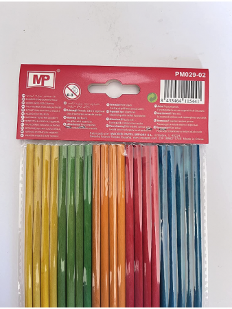 HC Enterprise Set 100 betisoare din lemn, colorate, 5mm [4]