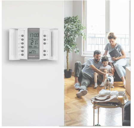 Honeywell Home T136C110AEU T136: Termostat programabil, alb [2]