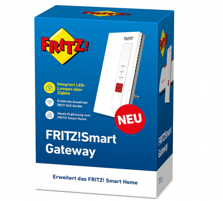 Hub FRITZ! Smart Gateway, control prin FRITZ!App și FRITZ!Fon, conexiune stabilă prin WLAN/LAN [2]