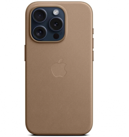 Husă Apple iPhone 15 Pro FineWoven cu MagSafe, Taupe [2]
