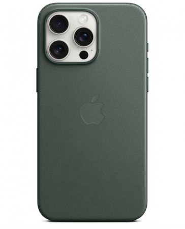 Husă Apple iPhone 15 Pro Max FineWoven cu MagSafe, Evergreen [3]