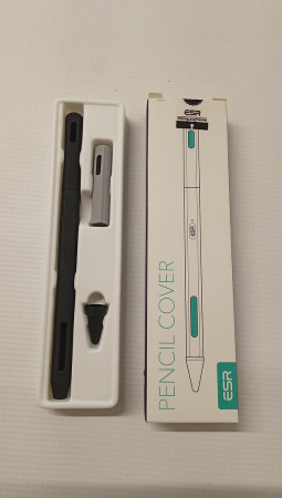 Husa Apple Pencil 2 din silicon ESR Apple Pencil Cover, negru [1]