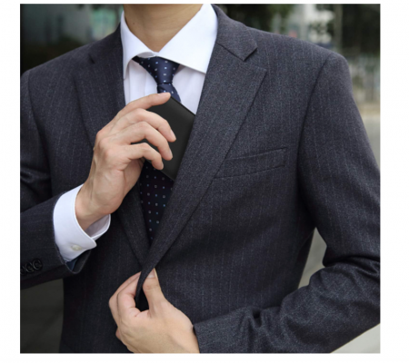 Husa carnet de cecuri din piele FanChose ZPB-SK811, 16.5 x 9.5 cm [4]