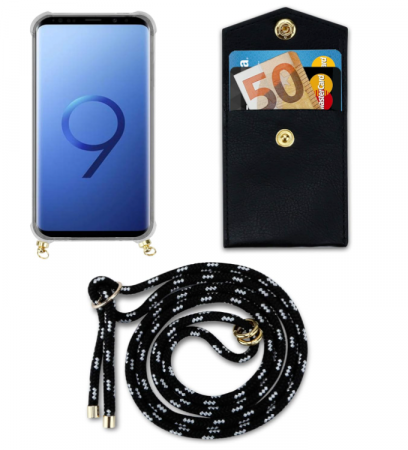 Husa cu snur Cadorabo pentru Samsung Galaxy S9, cu borseta [8]