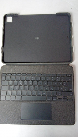 Husa cu tastatură Logitech Combo Touch pentru iPad Pro 12.9 (a 5-a generație - 2021) Aspect QWERTZ german, Gri [5]