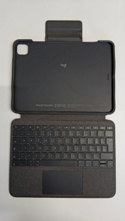 Husă cu tastatură pentru iPad Logitech Folio Touch, aspect italian QWERTY, grafit [2]