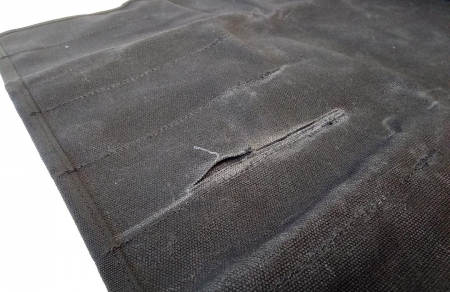 Husa cutite pentru bucatar QEES, 11 compartimente, 69x47 cm, negru [2]