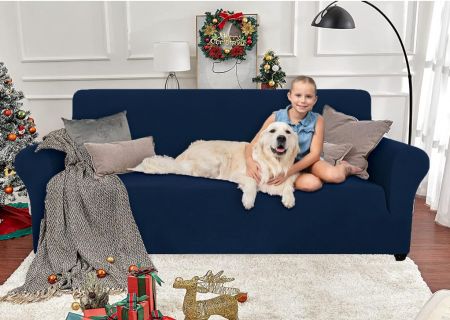 Husă de canapea extensibilă cu cotieră YSTYLE, 4 locuri [2]