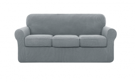 Husă de canapea Subrtex cu huse de pernă, gri [0]