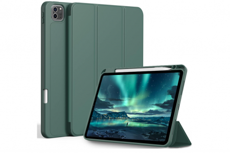 Huse Telefoane - Husă de protecție EasyAcc pentru iPad Pro 11 inchi (28 cm) 2022/2021/2020/2018, verde