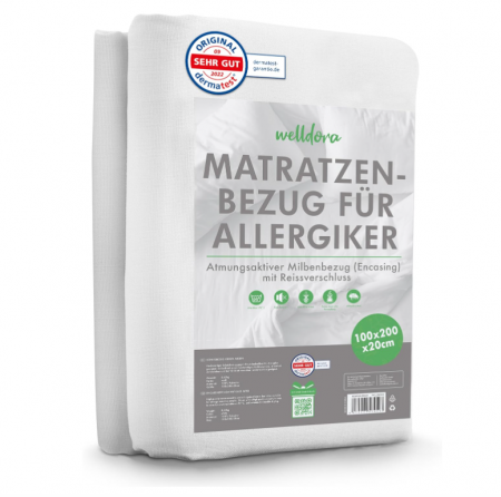 Husa de Saltea antiacarieni Welldora 100 x 200 x 20 cm [0]