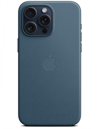 Husă de telefon Apple iPhone 15 Pro Max FineWoven cu MagSafe, Pacific Blue [3]