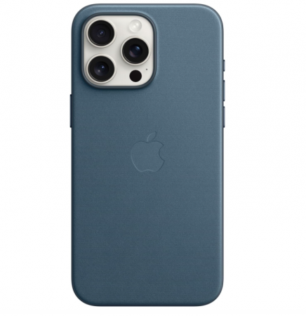 Husă de telefon Apple iPhone 15 Pro Max FineWoven cu MagSafe, Pacific Blue [0]
