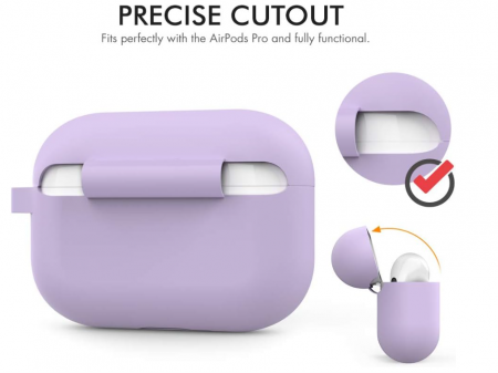 Husă din silicon AHASTYLE pentru Apple AirPods Pro 2019 [4]