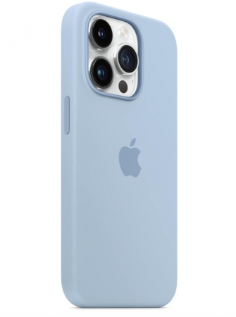 Husă din silicon Apple cu MagSafe pentru iPhone 14 Pro, albastru [5]