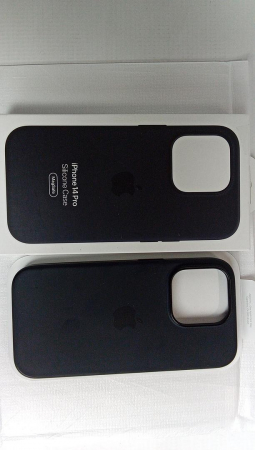 Husă din silicon Apple iPhone 14 Pro cu MagSafe, Midnight [2]