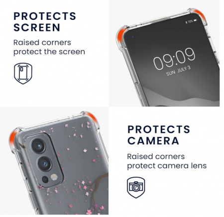 Husa din silicon cu snur Kwmobile pentru OnePlus Nord 2 5G [2]