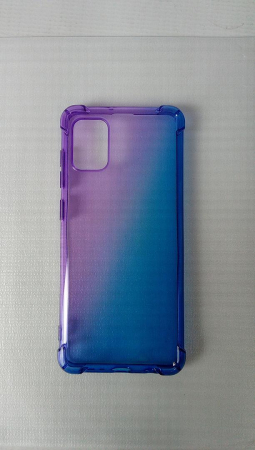 Husă din silicon HAOTIAN pentru Samsung Galaxy A31, violet/albastru [1]