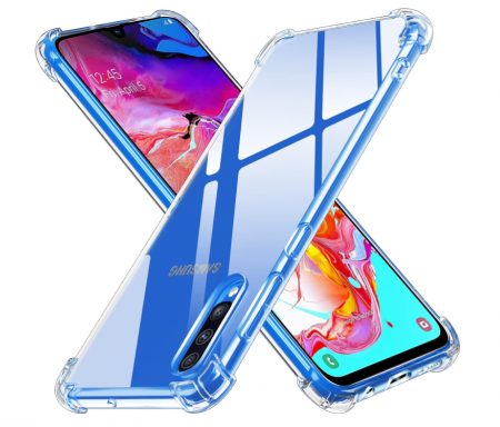 Telefoane Mobile & accesorii - Husă din silicon Ivoler pentru Samsung Galaxy A70, transparentă