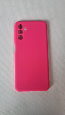 Husa din silicon Kwmobile pentru Samsung Galaxy A13 5G, Roz neon [1]