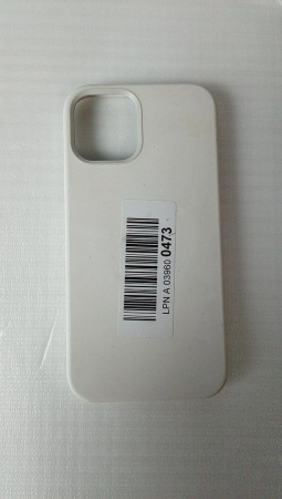 Husă din silicon pentru Apple iPhone 12 | 12 Pro cu MagSafe albă [1]