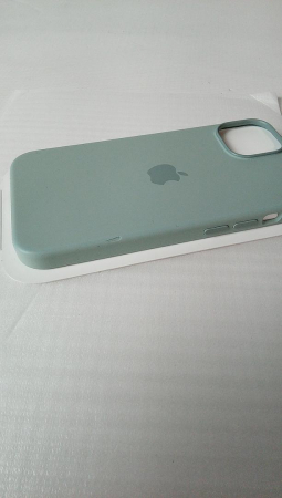 Husa din silicon pentru Apple iPhone 14 cu MagSafe, Verde Succulent [2]
