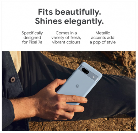 Husă din silicon pentru Google Pixel 7a Albastra [6]