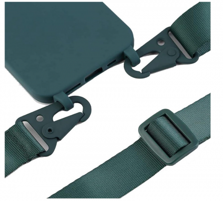 Husă din silicon Vrupin pentru iPhone 13 + 2 folii de protectie pentru ecran, roșu [3]