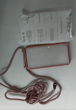 Husă din silicon Xingting EU pentru iPhone 11 Pro cu șnur, auriu roz [1]