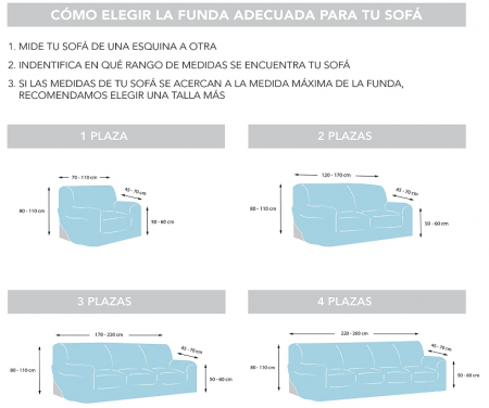 Husa elastica pentru canapea Martina Home, bej, 2 locuri, 120 la 190 cm [3]