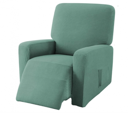 Huse - Husa elastica pentru fotoliu EBETA E Jacquard, verde deschis