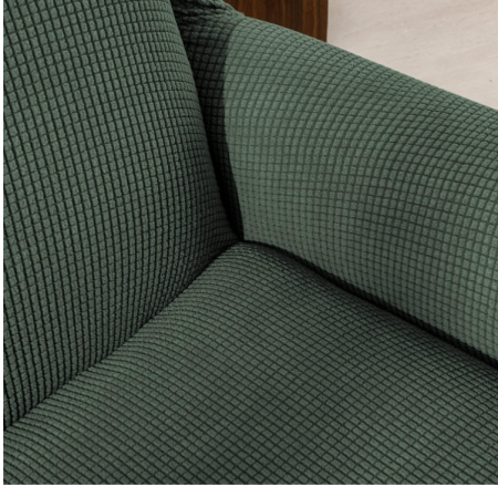 Husa elastica pentru fotoliu EBETA E Jacquard, verde deschis [6]