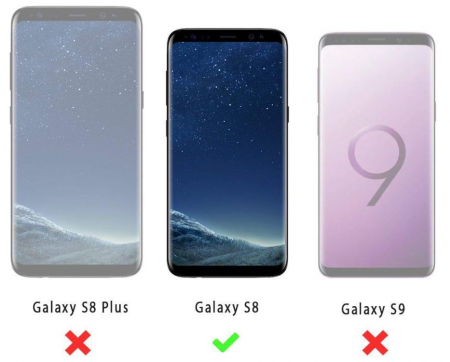 Husa Evetane pentru Samsung Galaxy S8, silicon transparent cu margini intarite [2]