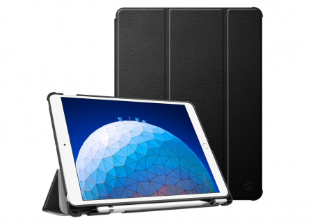 Accesorii tablete - Husă FINTIE pentru iPad Air a 3-a generație (2019) / iPad Pro 10,5 inchi (2017), neagră