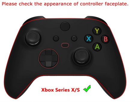 Husă frontală eXtremeRate pentru controller Xbox Series X/S, roșu [1]