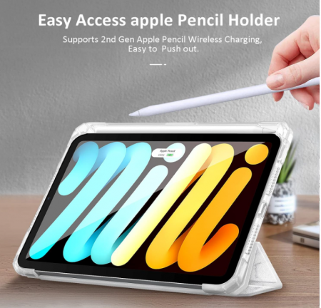 Husă Gahwa pentru iPad Mini 6 2021 de 8,3 inchi, marmură [4]