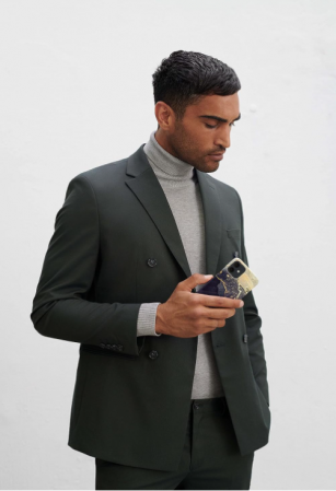 Husă iDeal Of Sweden pentru iPhone 14/13, Golden Twilight Marble [4]