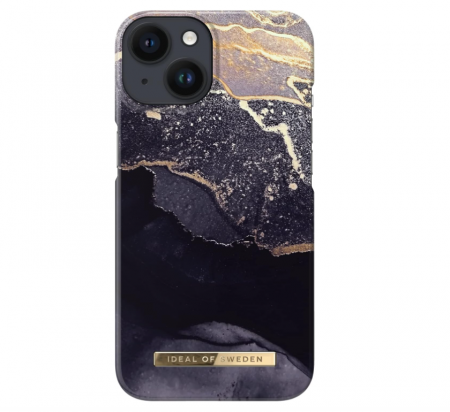 Telefoane Mobile & accesorii - Husă iDeal Of Sweden pentru iPhone 14/13, Golden Twilight Marble
