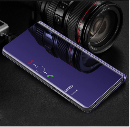 Husă MLOTECH pentru Samsung S9 Plus cu folie de protectie din sticla securizata, Violet [2]