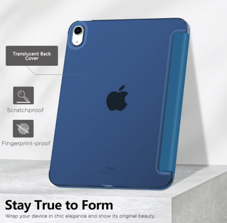 Husă MoKo pentru iPad a 10-a generație 2022 de 10,9 inchi, bleu marine închis [6]