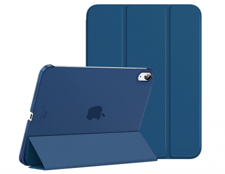 Husă MoKo pentru iPad a 10-a generație 2022 de 10,9 inchi, bleu marine închis [0]