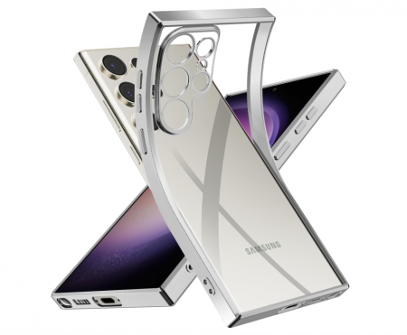 Telefoane Mobile & accesorii - Husă Niphabe pentru Samsung Galaxy S23 Ultra, transparentă, husă din silicon moale