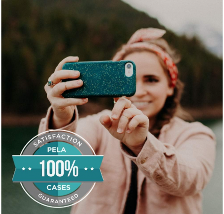 Husă Pela pentru iPhone XR: Eco-Friendly 100% biodegradabilă, galben Honey Bee [4]